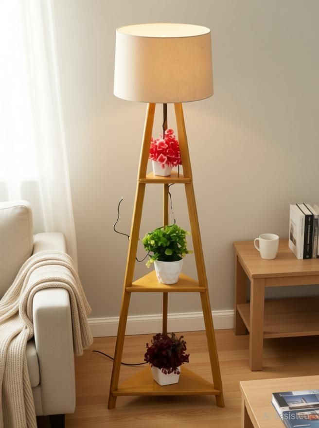 rustic accord Swing Arm Floor Lamp-picture-30