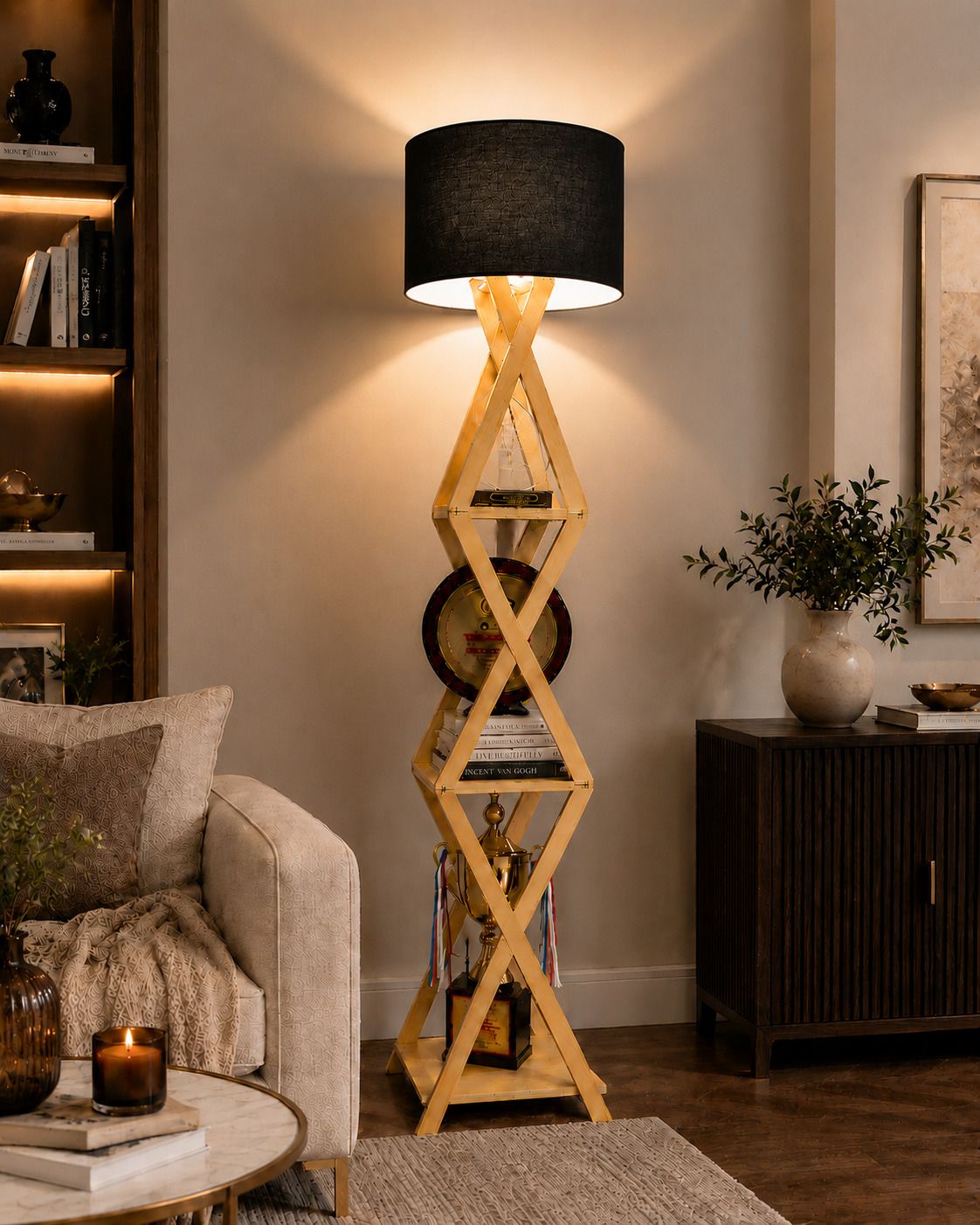 sm nyon gits Tripod Floor lamp-picture-24