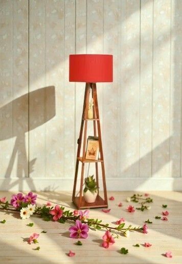 rustic rush Column Floor Lamp-picture-26
