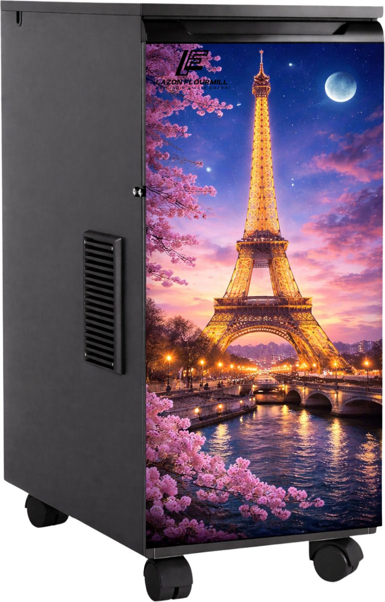 lazon Hexagone Aata Chakki Effil Designed Ghar Ghanti Effil Tower Design Flourmill Flourmill-picture-28