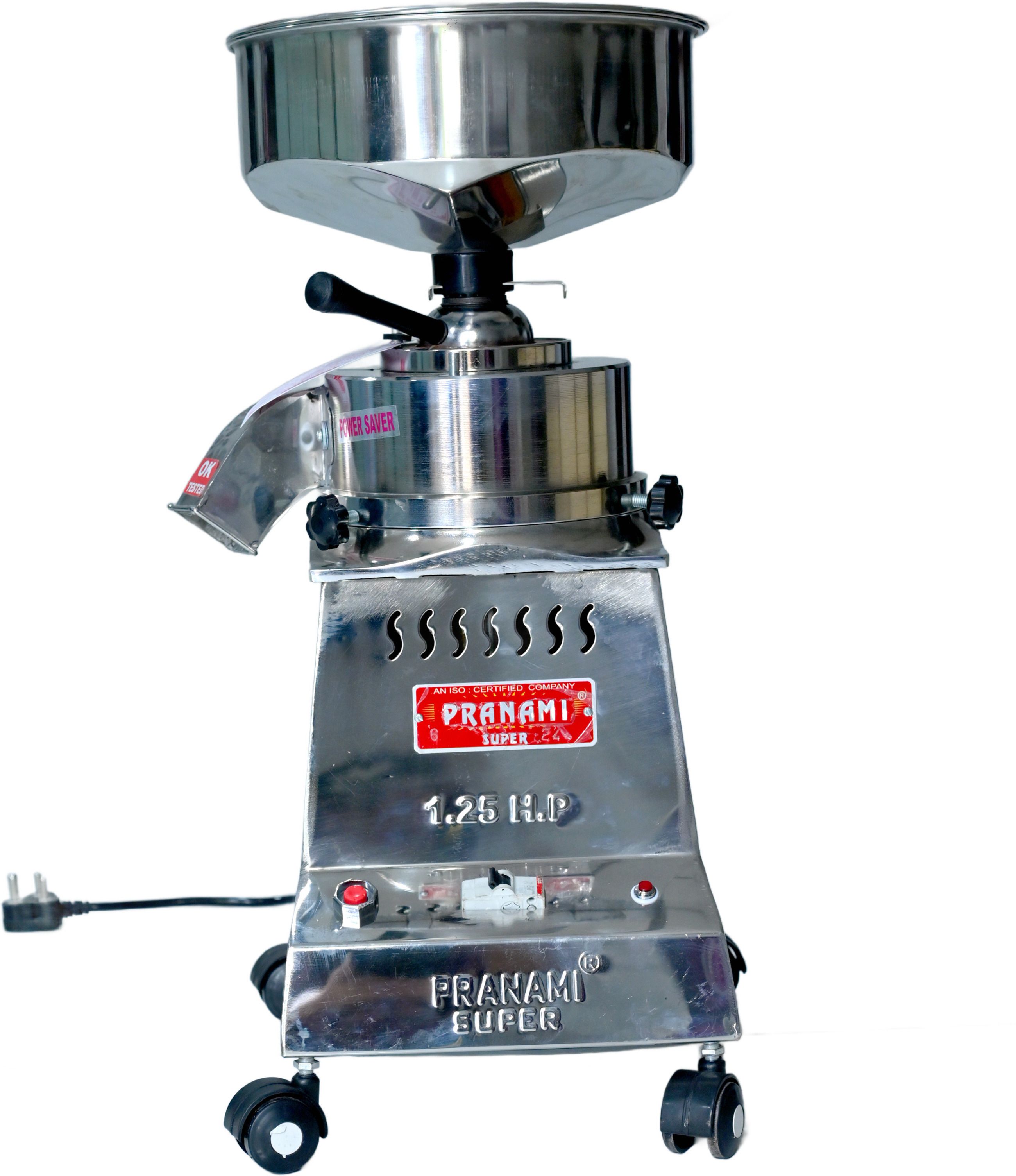 pranami super 1.25 HP Power Saver Atta Chakki || Ghar Ghanti || PS 6 Mixi Power Saver Flourmill-picture-11
