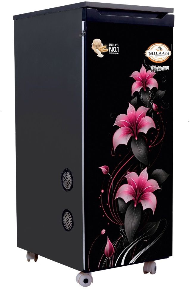 milaata 1 HP Fully Automatic Printed door High Glossy Flourmill Machine Stylish, Durable PLATINUM 02 HINDI TALKY Flourmill-picture-14
