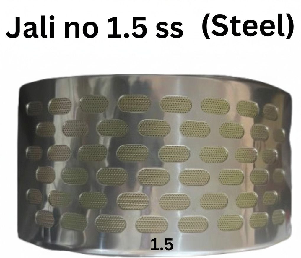smartfine Domestic Flour Mill Stainless Steel Jali No. 1.5 for Atta Chakki Flourmill-picture-33