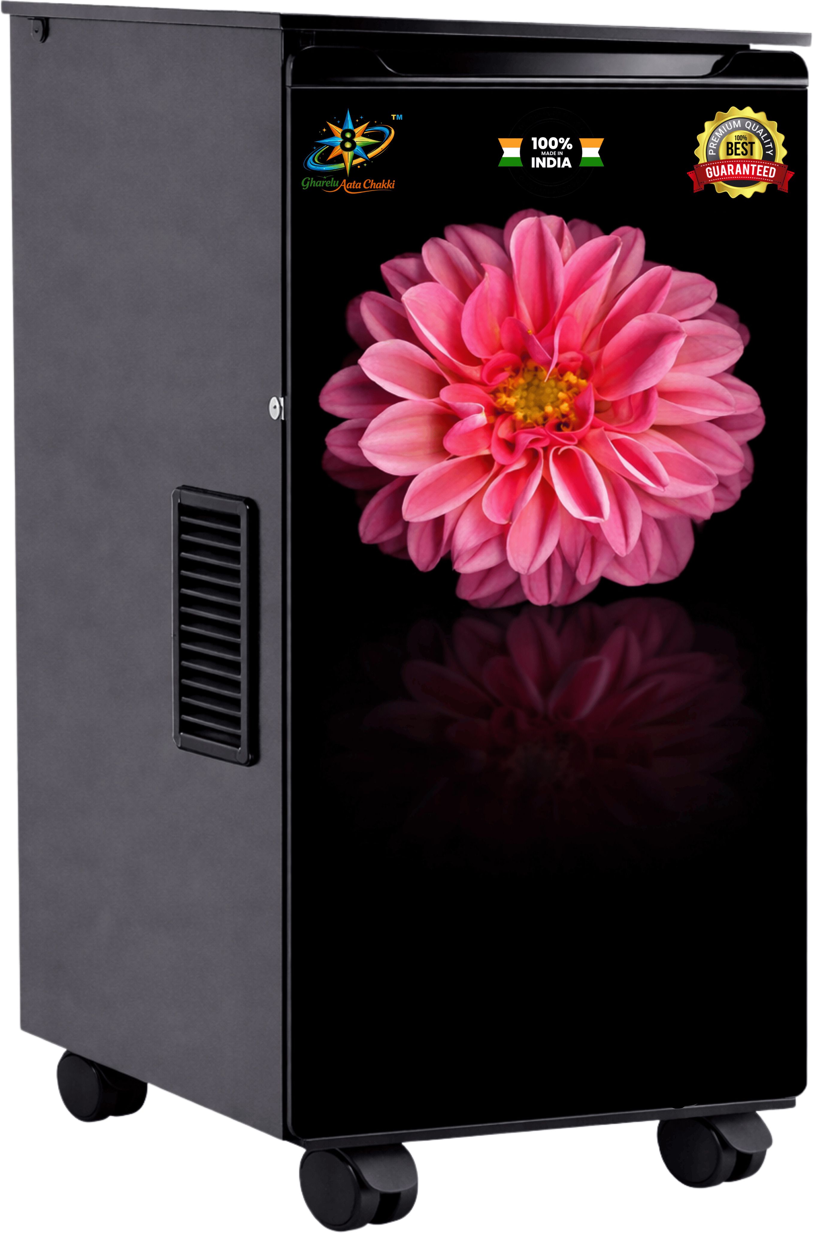8star Pink Flower 1 Hp Gharelu Aata Chakki,Ghar Ghanti Flourmill-picture-21