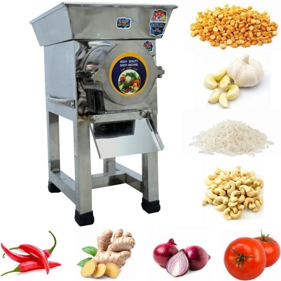 ssm Commercial Gravy Machine Stainless Steel Wet Grinder HeavyDuty Kitchen Equipment 2 HP Flourmill-picture-23