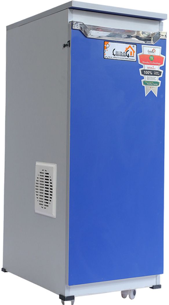 Flour Mill Machine Atta Chakki Fully Auto 1 HP 2880 Rpm Gharghanti ROYAL BLUE {FULLY BODY MATERIALS} MDF Flourmill-image-38