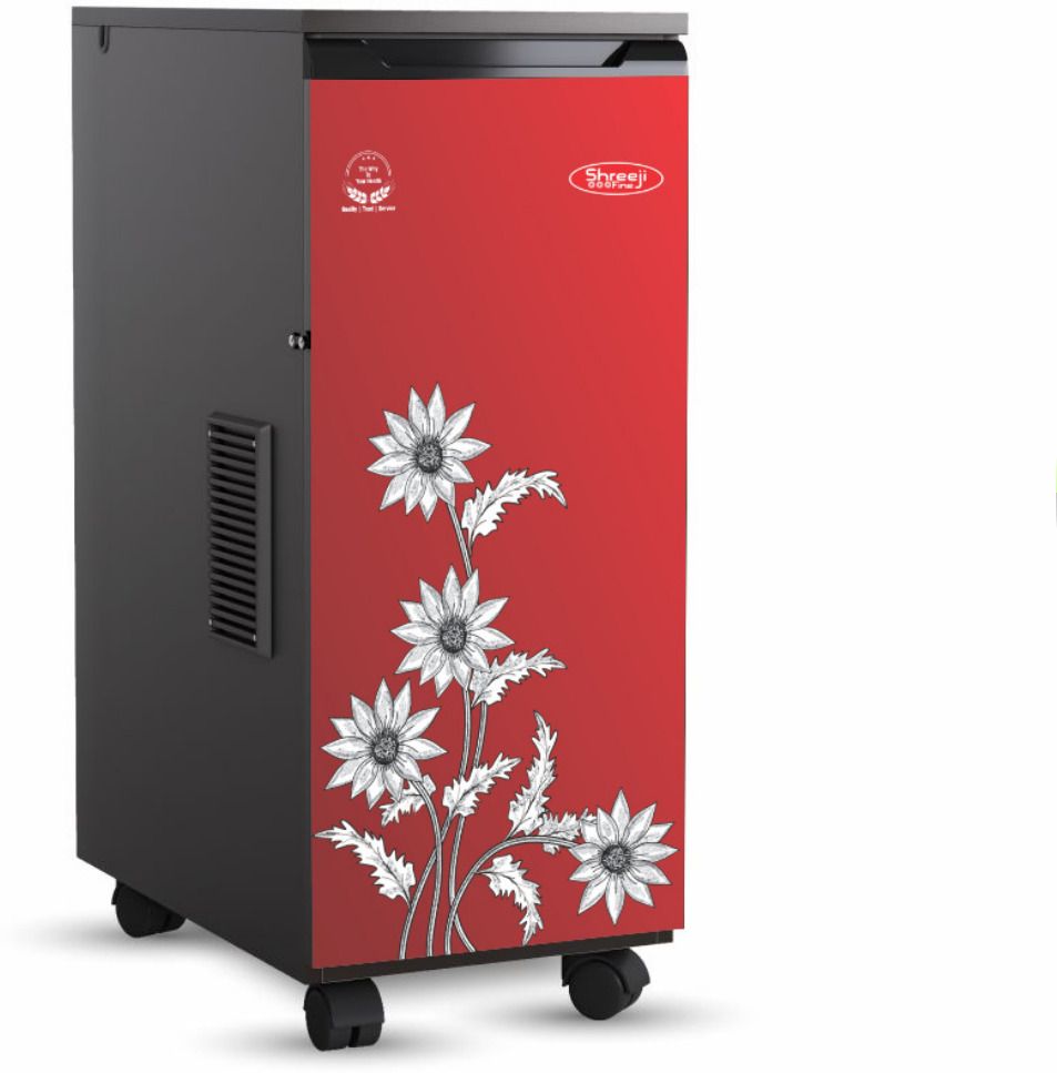 ShreejiFine Atta Chakki Gharghanti flour mill machine for home use Royal Red Flourmill-image-43