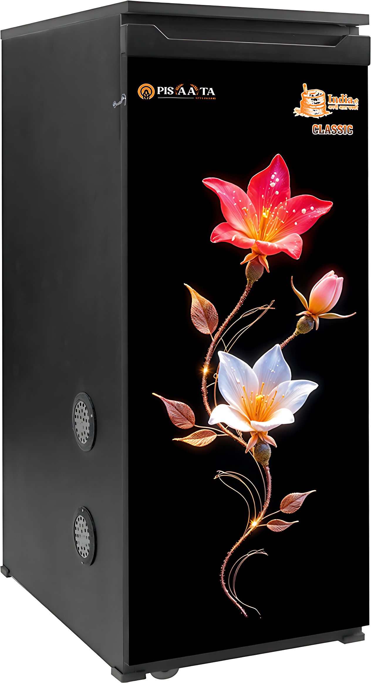 Flourmill 1HP Fully Automatic Atta Chakki - HD Glossy Printed Door CLASSIC 07 REGULAR FLOURMILL Flourmill-image-12