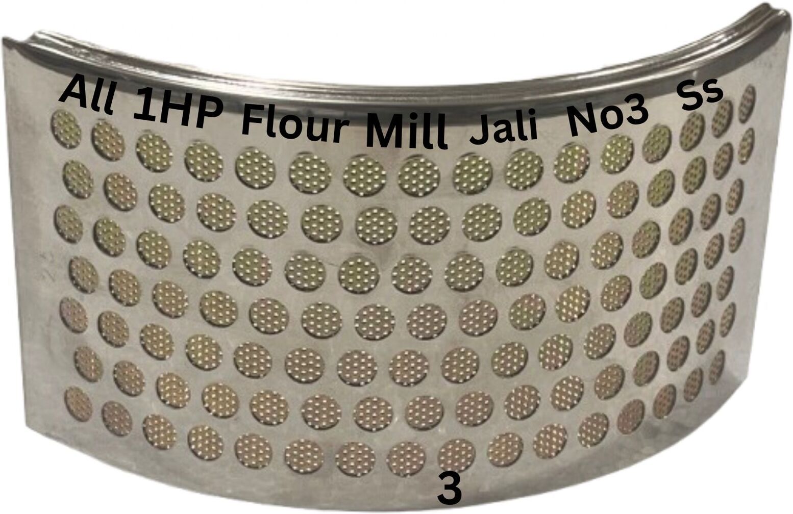Stainless Steel Jali No-3 for 1HP Domestic Flour Mill Atta Chakki | Flourmill-image-19