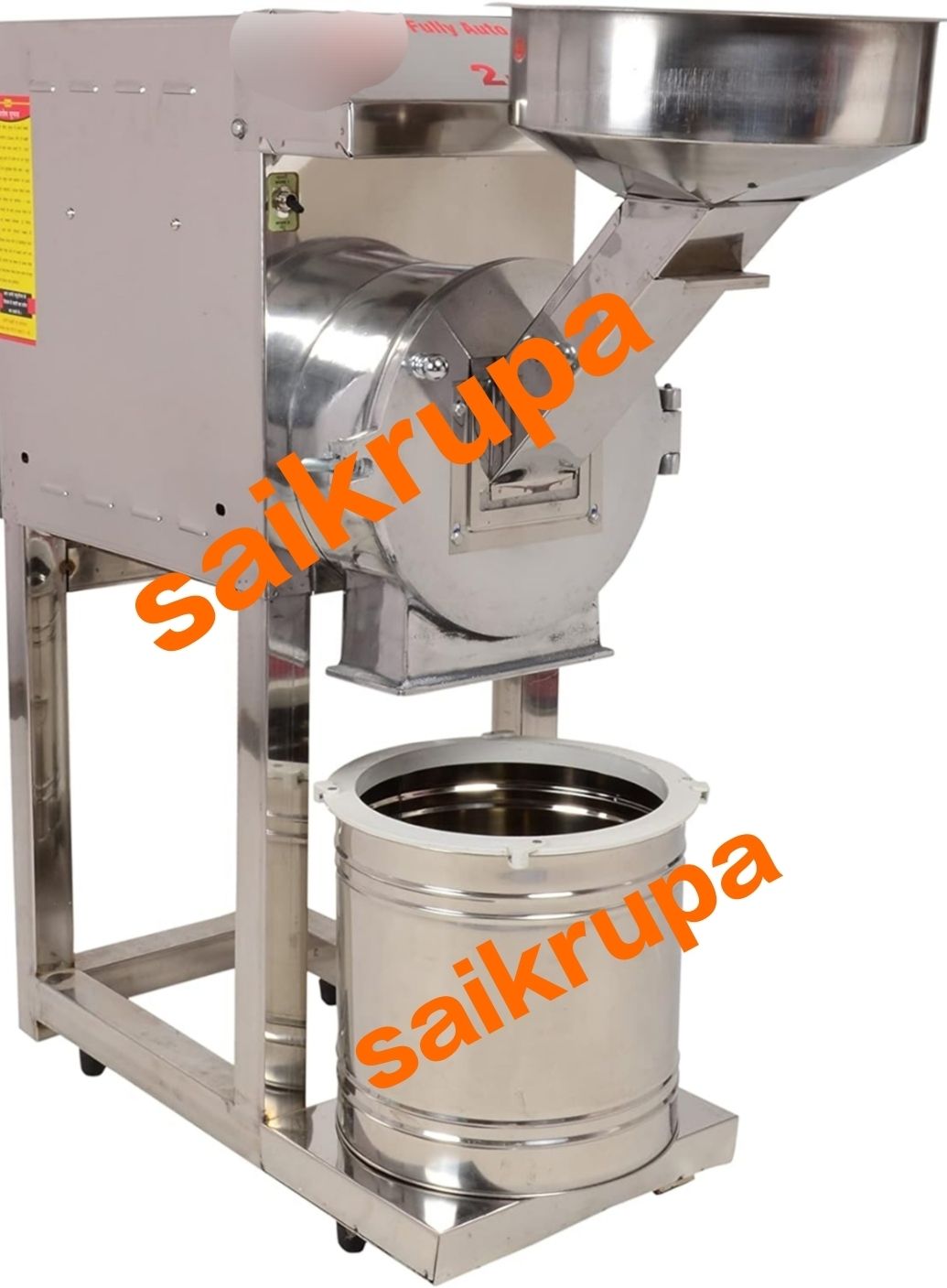 capton NEW MAHARAJ 2HP STAINLESS STEEL PULVERIZER FLOURMILL ATTACHAKKI MASALA GRINDER 2hp pulverizer Flourmill-picture-41