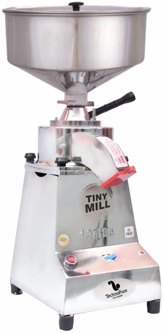 Automatic Light Weight Small Domestic Flour Mill Machine for Home Gharghanti Smart Chakki 1.37HP Motor, Mini Gharelu Aata Chakki, 8-15 Kg/Hour Flourmill-image-2