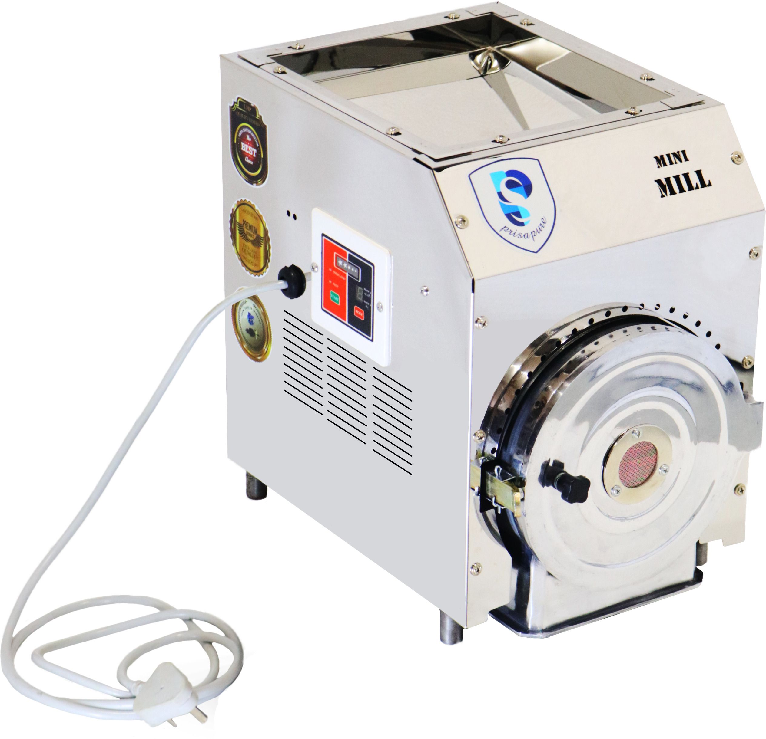 MINI MILL portable PRISAPURE 1HP regular 2.5 kg 1 HP MINI MILL SS REGULAR Flourmill-picture-33