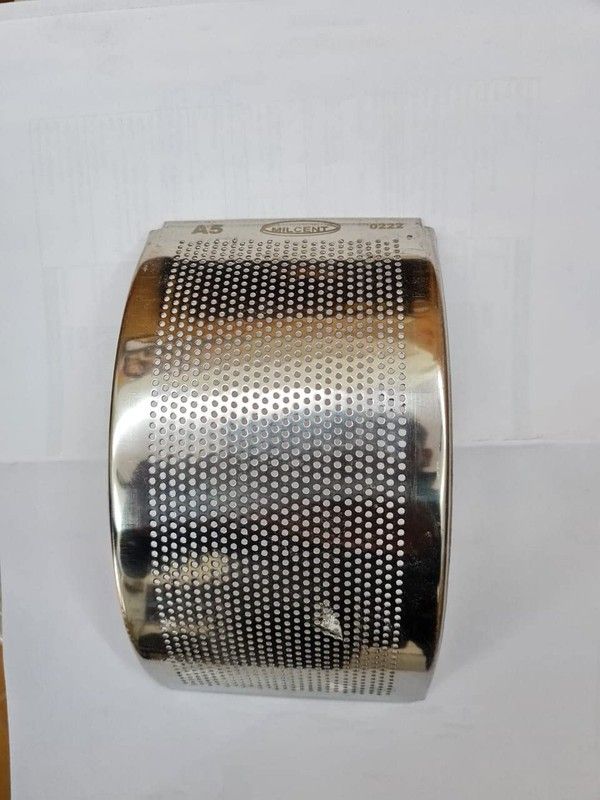 Milcent Flour Mill Jali 1 HP Gharghanti Jali No-5 Stainless Steel (Original) Flourmill-image-4