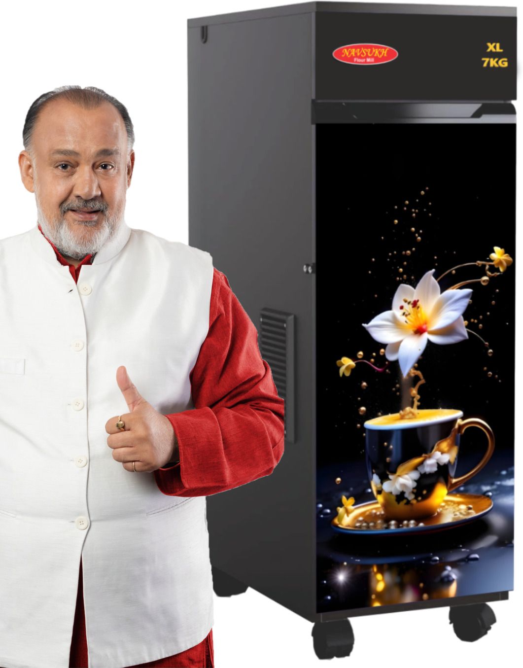 navsukh Superstar XL With 7 KG Hopper Flourmill-picture-12