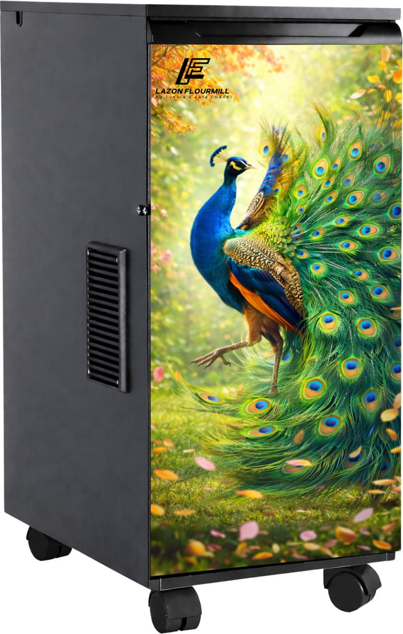 Classic Peacock Designed Hexagone Model Automatic Flourmill 1 Hp Modular Classic Designed Flourmill-image-36