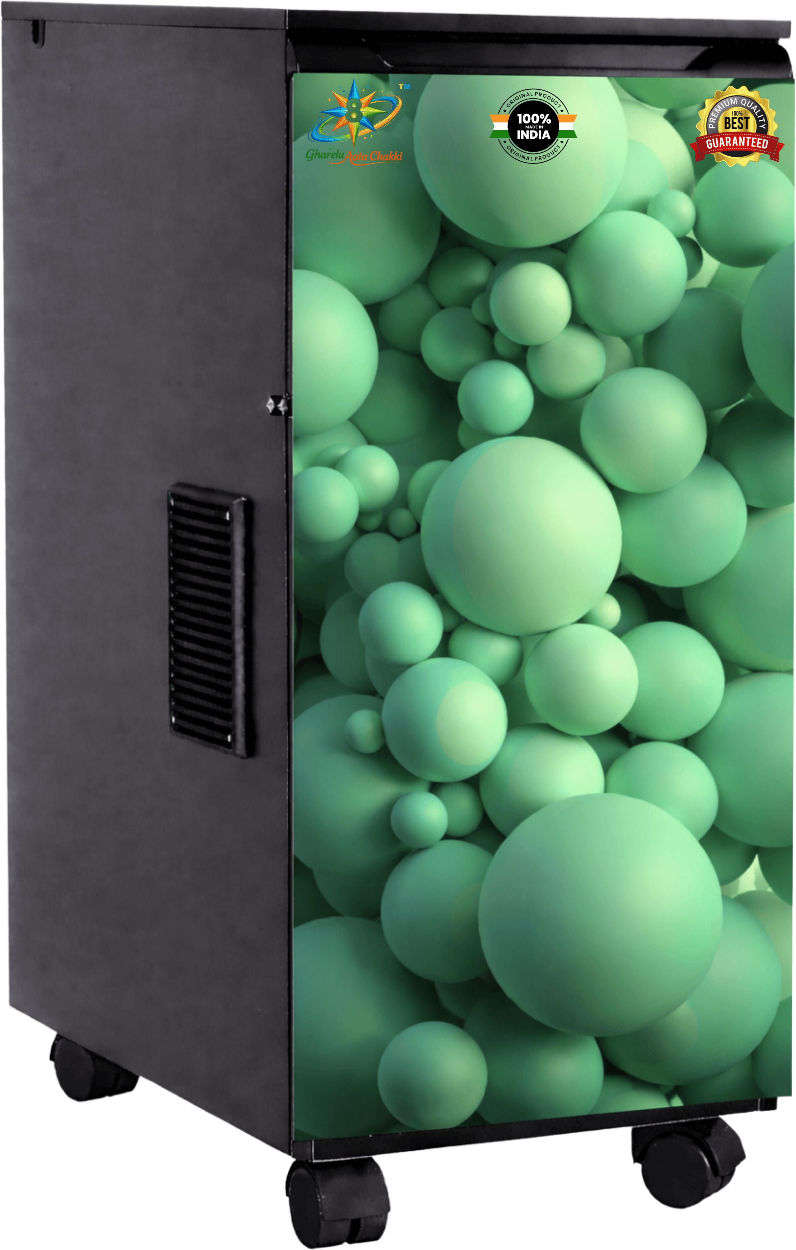 Green Balloon Fully Automatic Domestic Ghar Ghanti,Aata Chakki,Aata Flourmill Green Balloon 1 Hp Gharelu Aata Chakki,Ghar Ghanti Flourmill-image-29