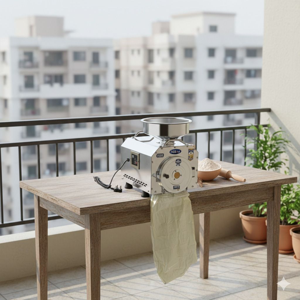 Nano SS Model 2025 Takes up less space Flourmill-image-45