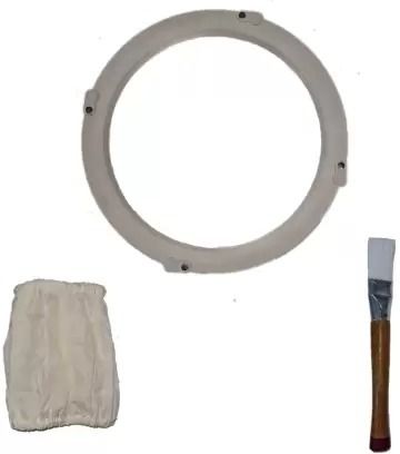 Atta Chakki Ring Nylon Cloth Brush Combo Set of 3 item (11 inch Ring Size) Flourmill-image-47