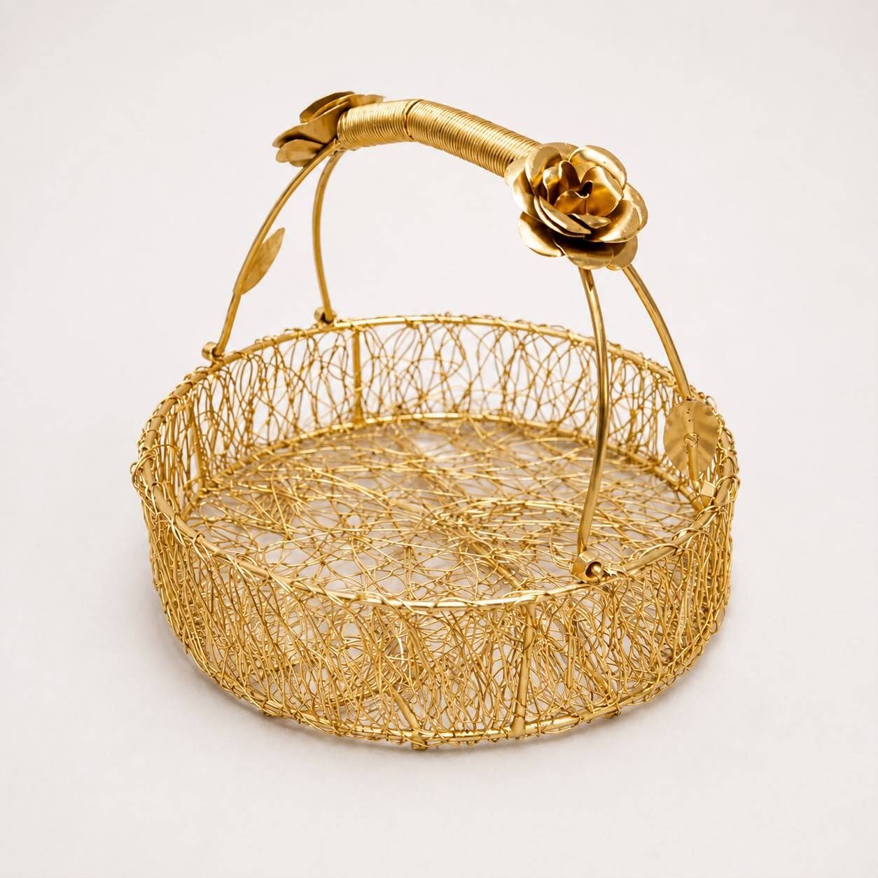 fruits baskit-5344 Iron Flower Basket-image-39