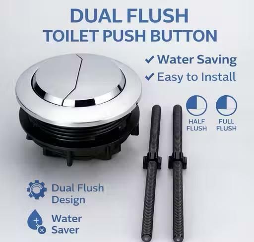 1 pcs flush tank push button, 2 pcs Bar/Lid Flush Tank Lever-image-31