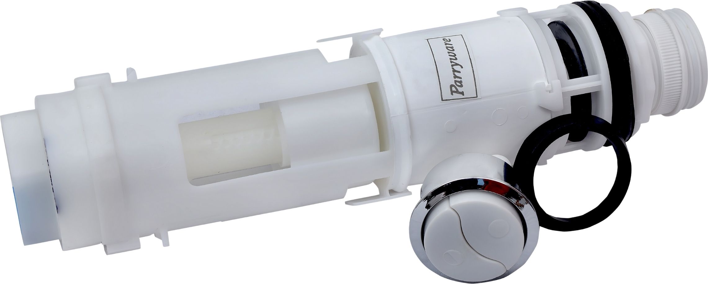 Slimline Tank Dual Flush Outlet Assembly with Knob Flush Tank Lever-image-29