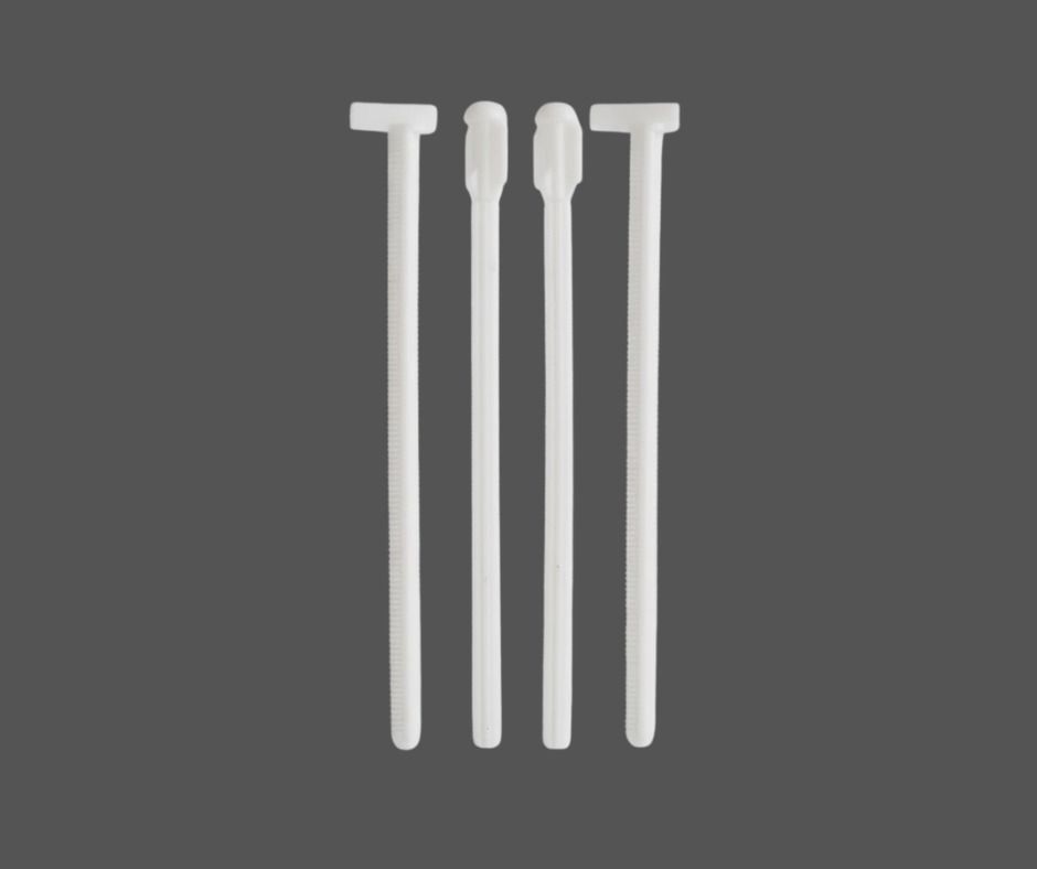 dikshaware 4 Pcs Toilet Flush Push Rod Set (22cm| Flush Plate Rods l Flush Tank Lever-picture-14