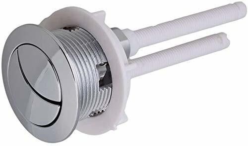 ABS Dual Flush Push Button Medium Size -45mm (Chrome) NEW Flush Tank Lever-image-3