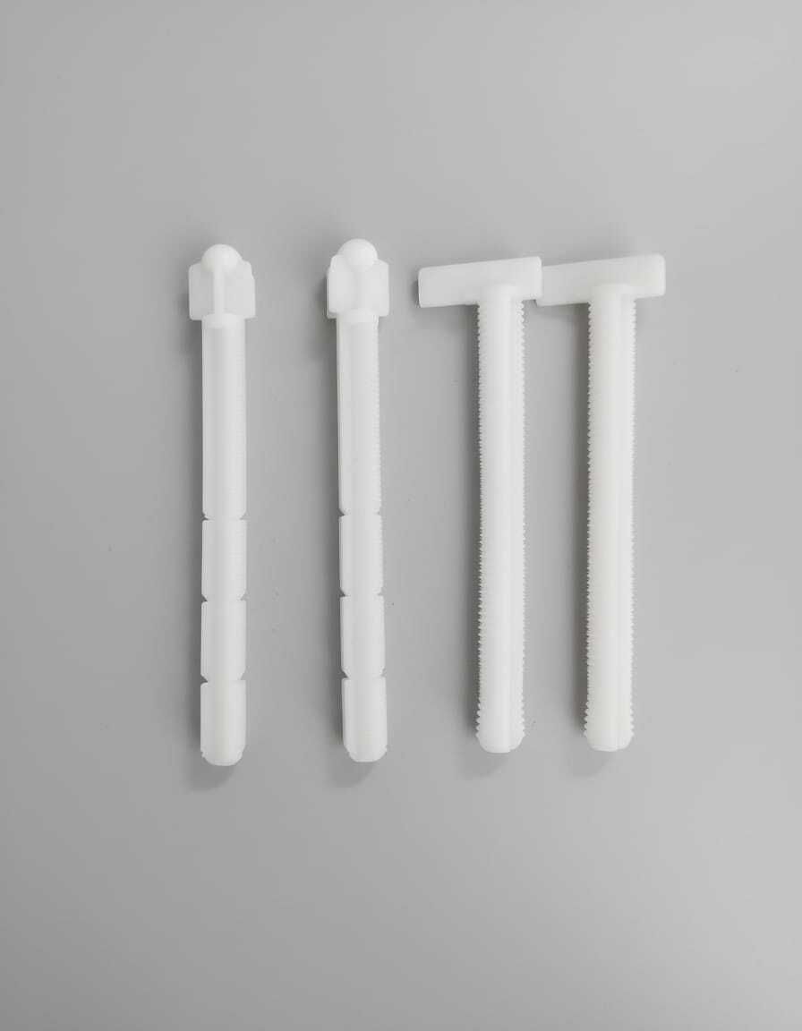 dikshaware 4 Pcs Toilet Flush Push Rod Set (12cm & 13cm) | Flush Plate Rods l Flush Tank Lever-picture-46