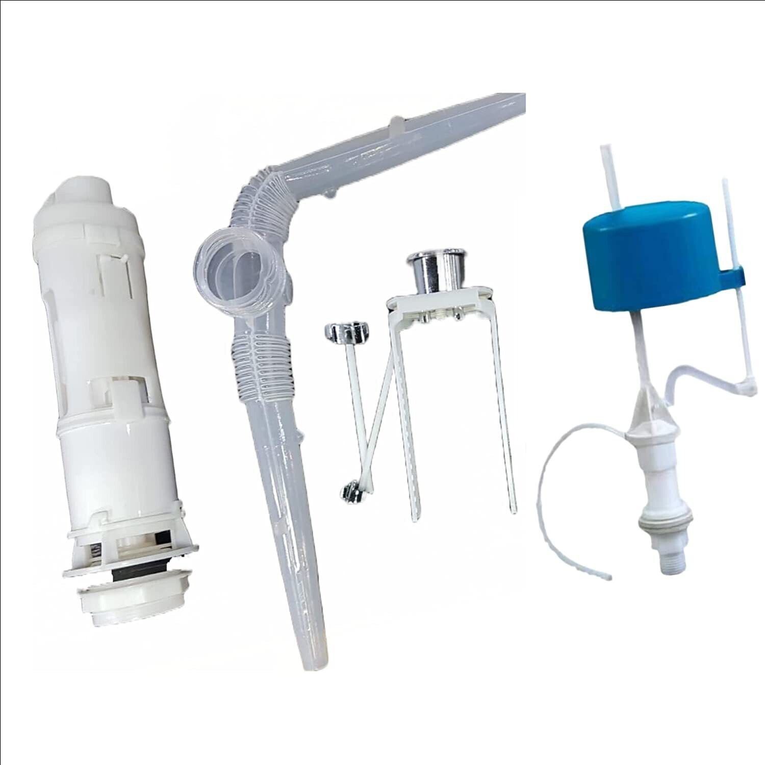 elegant casa Toilet Fitting Siphon and push Button For Cascade Toilet Fiting (Complete Set) Flush Tank Lever-picture-27