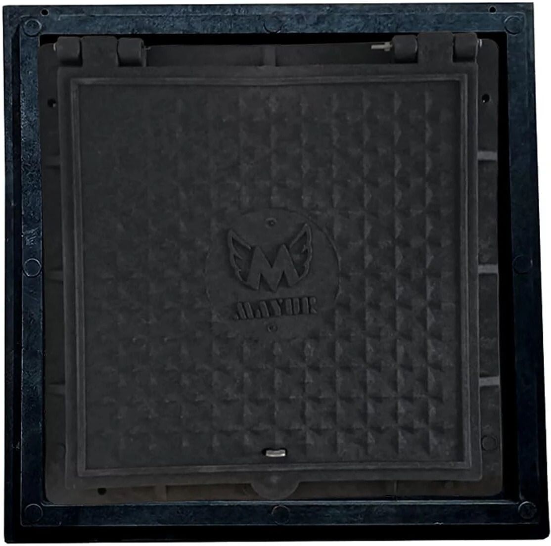 24x24 Inch Manhole Cover| 5 Tons Capacity Chamber Sump Cover with Locking System Flush Tank Lid