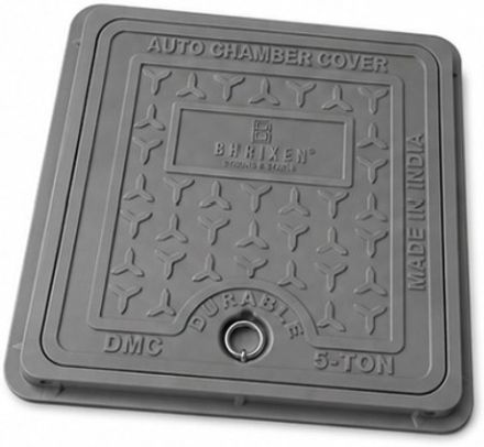 Bhrixen FRP Manhole Cover 10x10 Inch 5 Ton Chamber Sump Water Tank Cover Flush Tank Lid-image-24