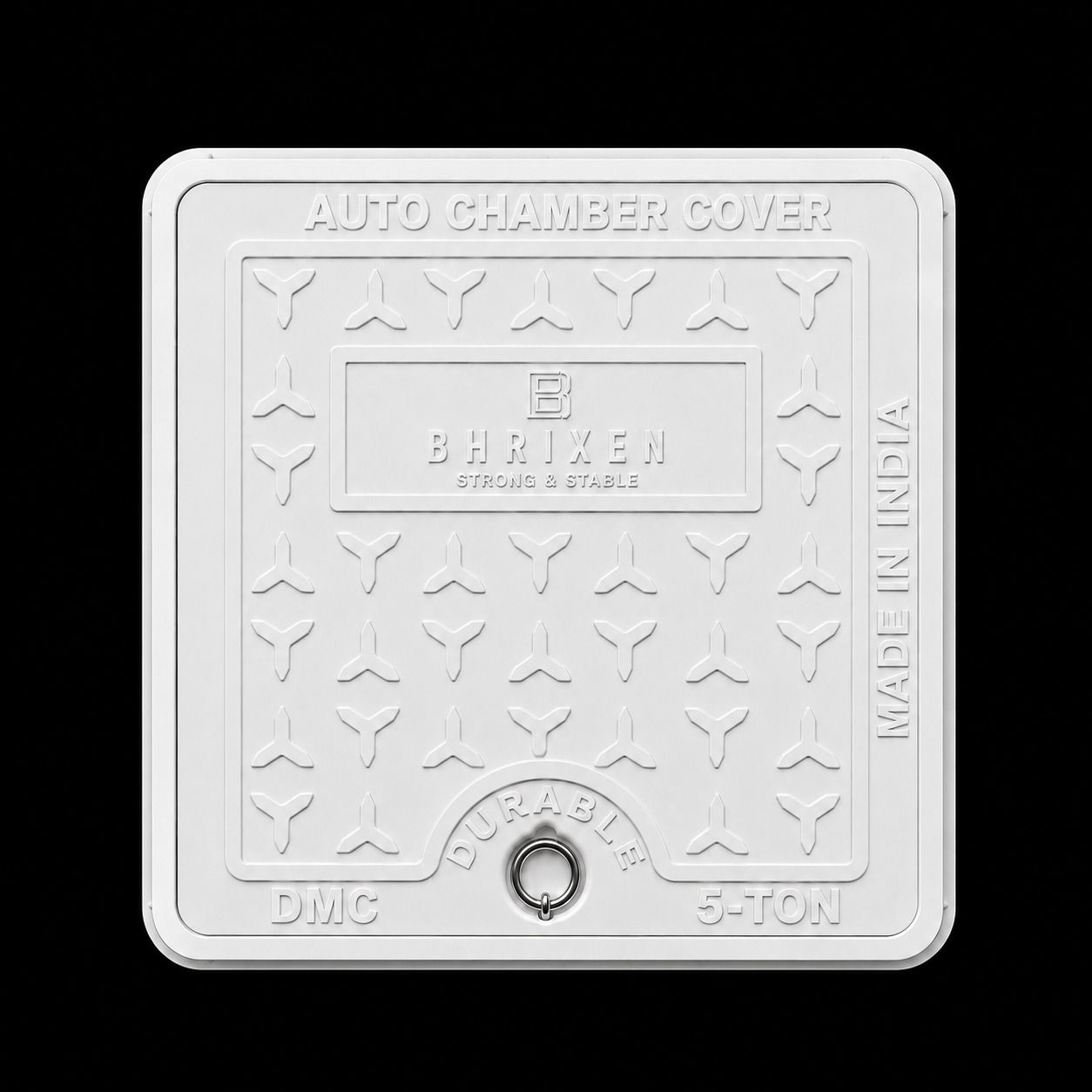 FRP Manhole Cover 10x10 Inch 5 Ton Capacity Chamber Sump Water Tank Cover Flush Tank Lid-image-8