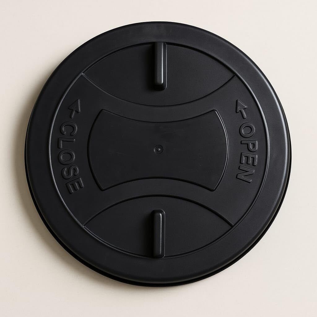 Black Lock Type Water Tank Lid Replacement Flush Tank Cover Flush Tank Lid