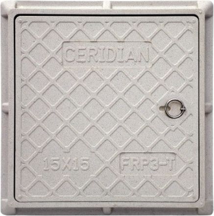 Ceridian Frp Manhole Cover 3 Ton 15 x15 Flush Tank Lid-image-14