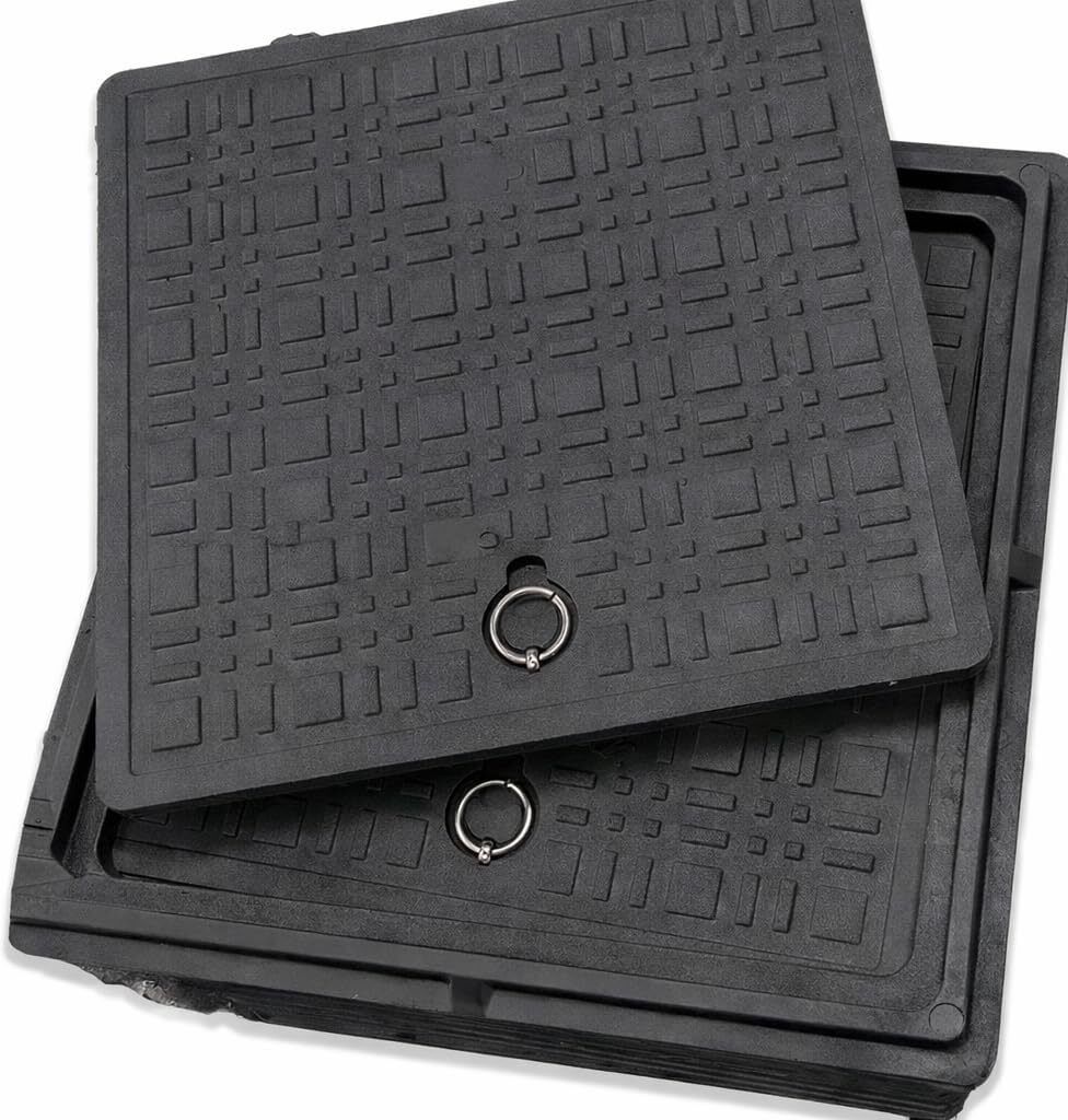 12" x 12" FRP Manhole 5 Ton Load Capacity|Heavy Duty Drain & Underground Water Flush Tank Lid-image-11