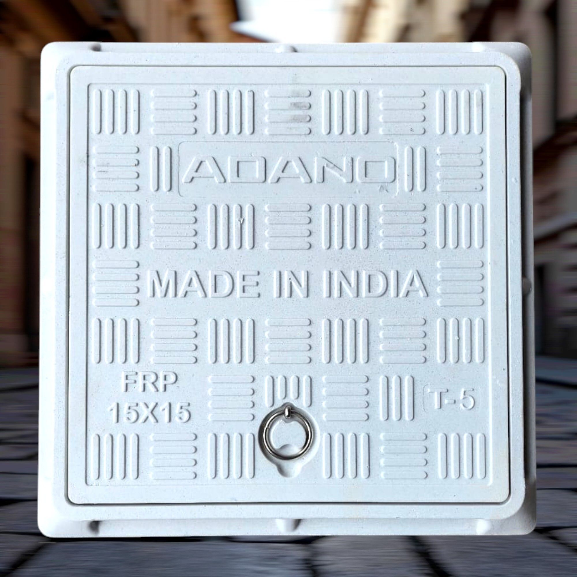 HEAVY FRP MANHOLE COVER 15*15 INCH Flush Tank Lid