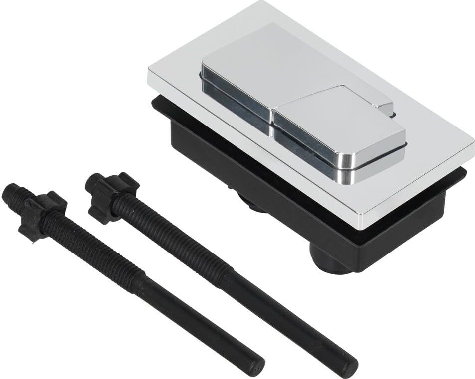 Square Dual Flush Toilet Tank Push Buttons Flush Tank Lid-image-47