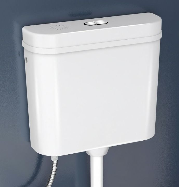 Classic White Toilet Flush Tank 10L Dual Flush Cistern Durable Polypropylene | Dual Flush Tank-image-34