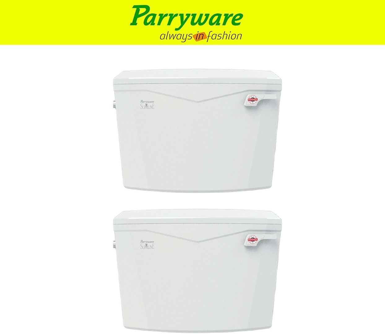 Slim Flush tank Cistern for Bathroom | Space Saving Tank set of 2 pic 656 Single Flush Tank-image-23