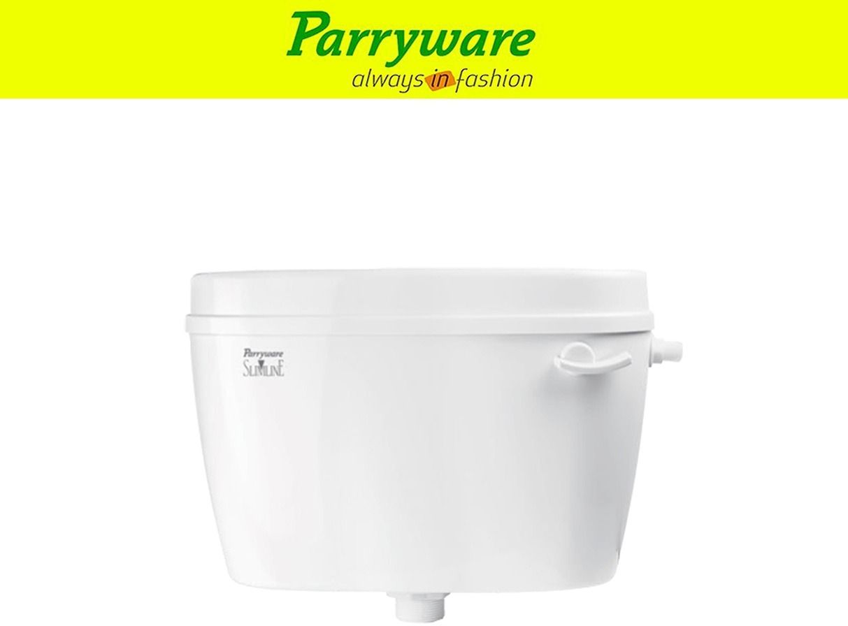Uno Flush tank Cistern for Bathroom | Space Saving Slim Tank set of 1 pic 1390 Single Flush Tank-image-12