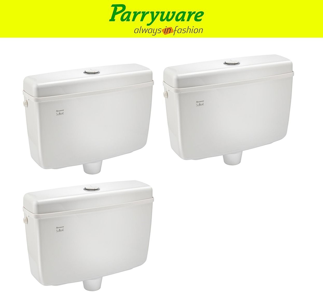 Premium dual Flush tank Cistern for Bathroom set of 3 pic 657 Dual Flush Tank-image-48