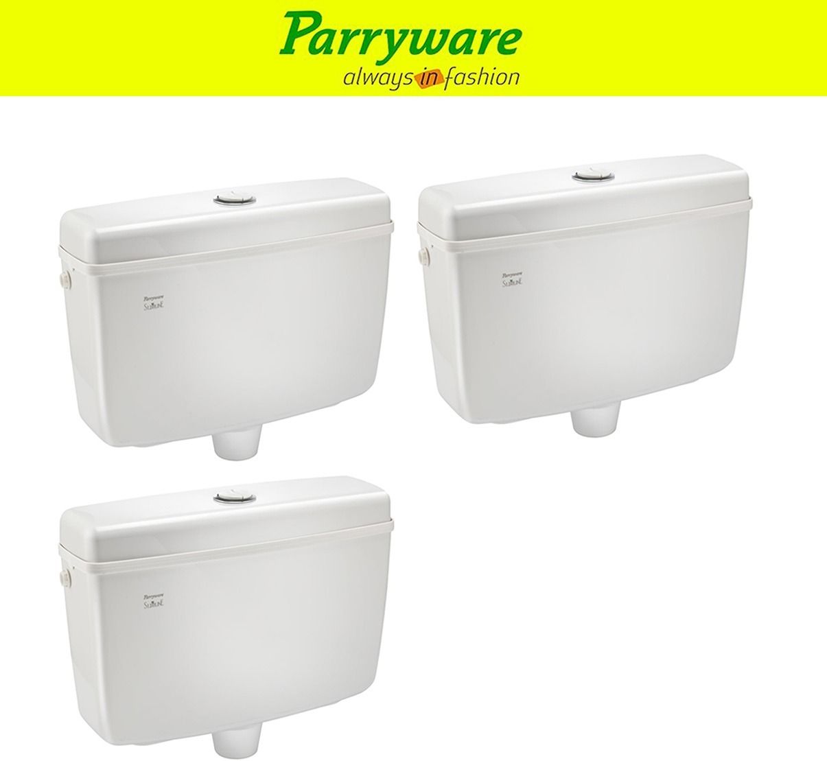 Premium dual Flush tank Cistern for Bathroom set of 3 pic 1025 Dual Flush Tank-image-45