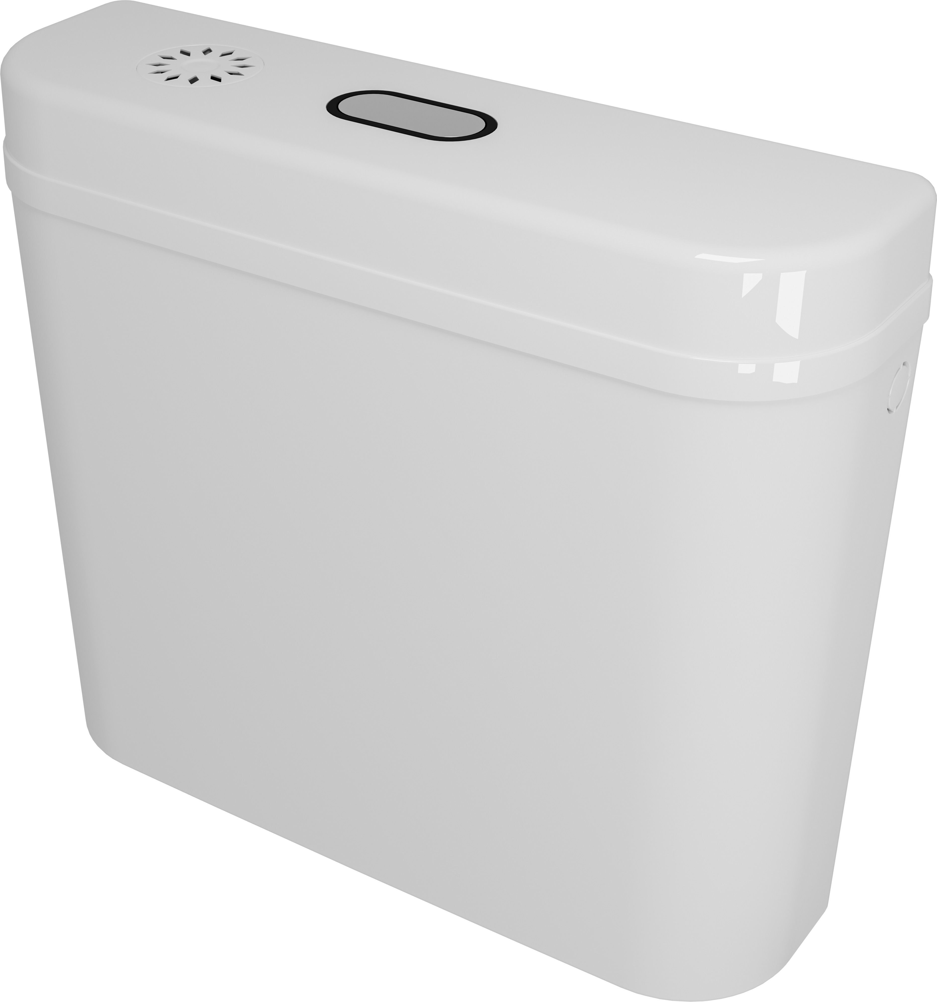 Classic Top Single Flush Push Button PVC Flush Tank – 10 Litre Dual Flush Tank Dual Flush Tank