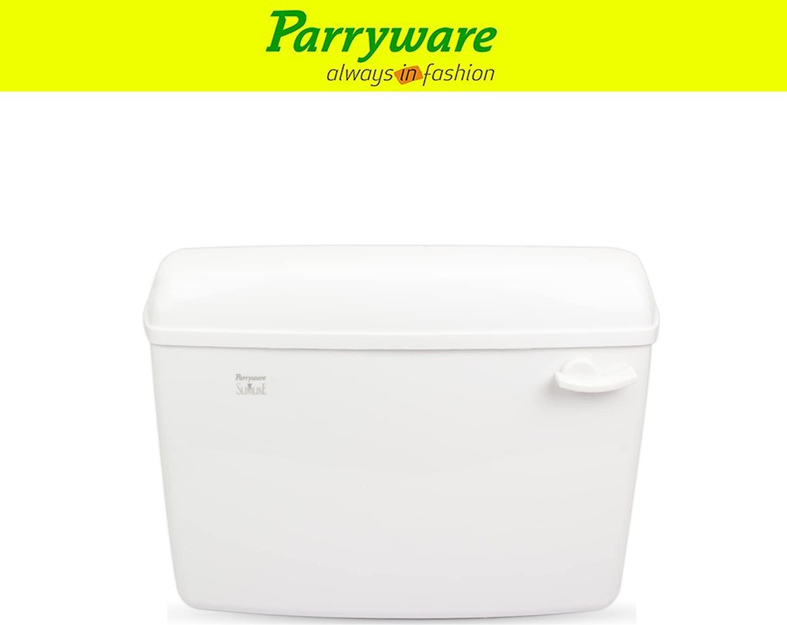 parryware Standard Tip Top Polypropylene Cistern flush tank set of 1 pic 481 Side Handle Flush Tank image 1