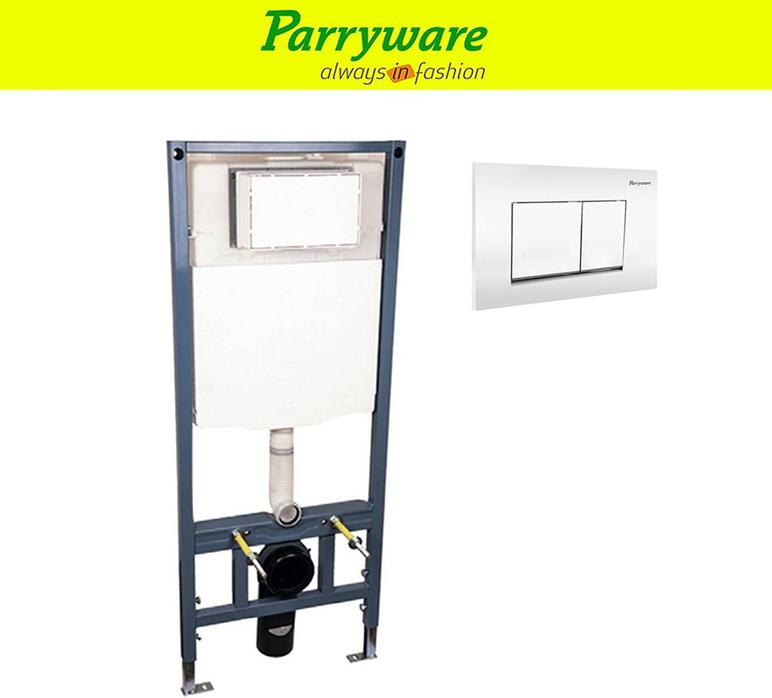 Full frame Polypropylene Concealed Cistern set of 1 pic 03562 Dual Flush Tank-image-37
