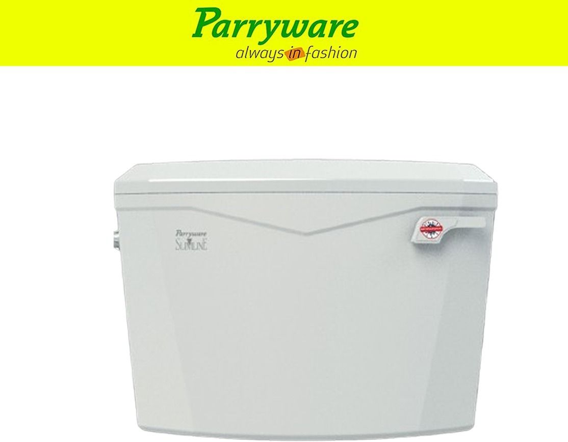Slimflush Tip Top Polypropylene Cistern set of 1 pic 602 Side Handle Flush Tank