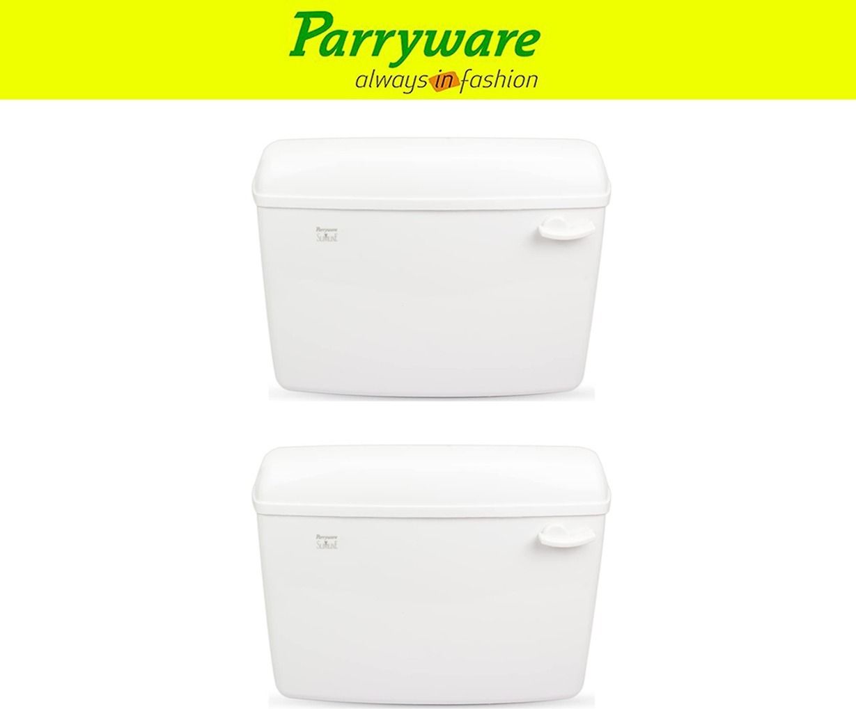 Standard Flush tank Cistern for Bathroom | Space Saving Tank set of 2 pic 080 Single Flush Tank-image-32