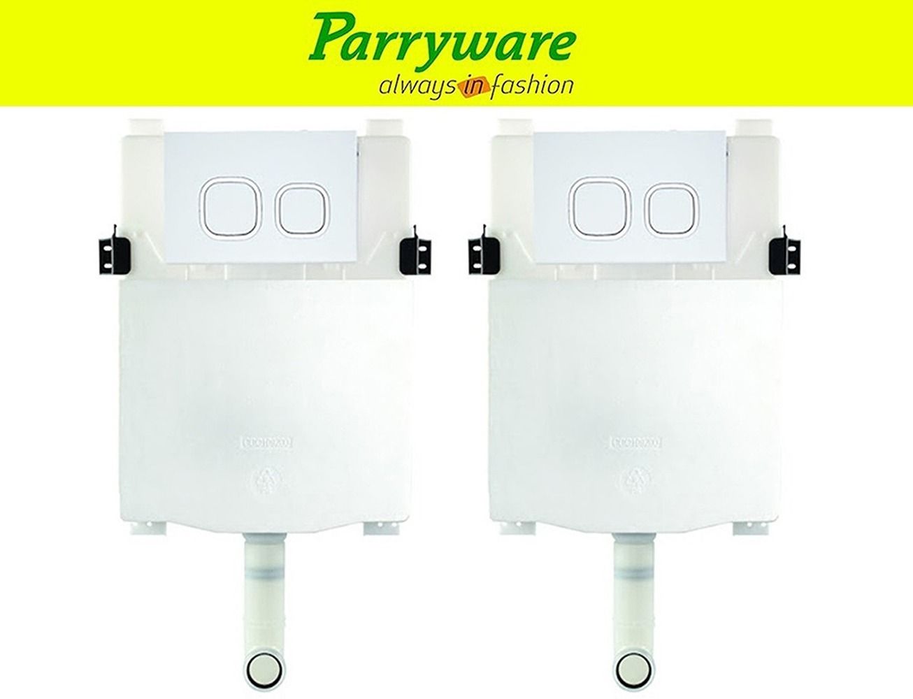 linea plain Concealed Cistern with Flush Plate|Dual Flush 6L/3L set of 2 pic 041 Dual Flush Tank-image-38