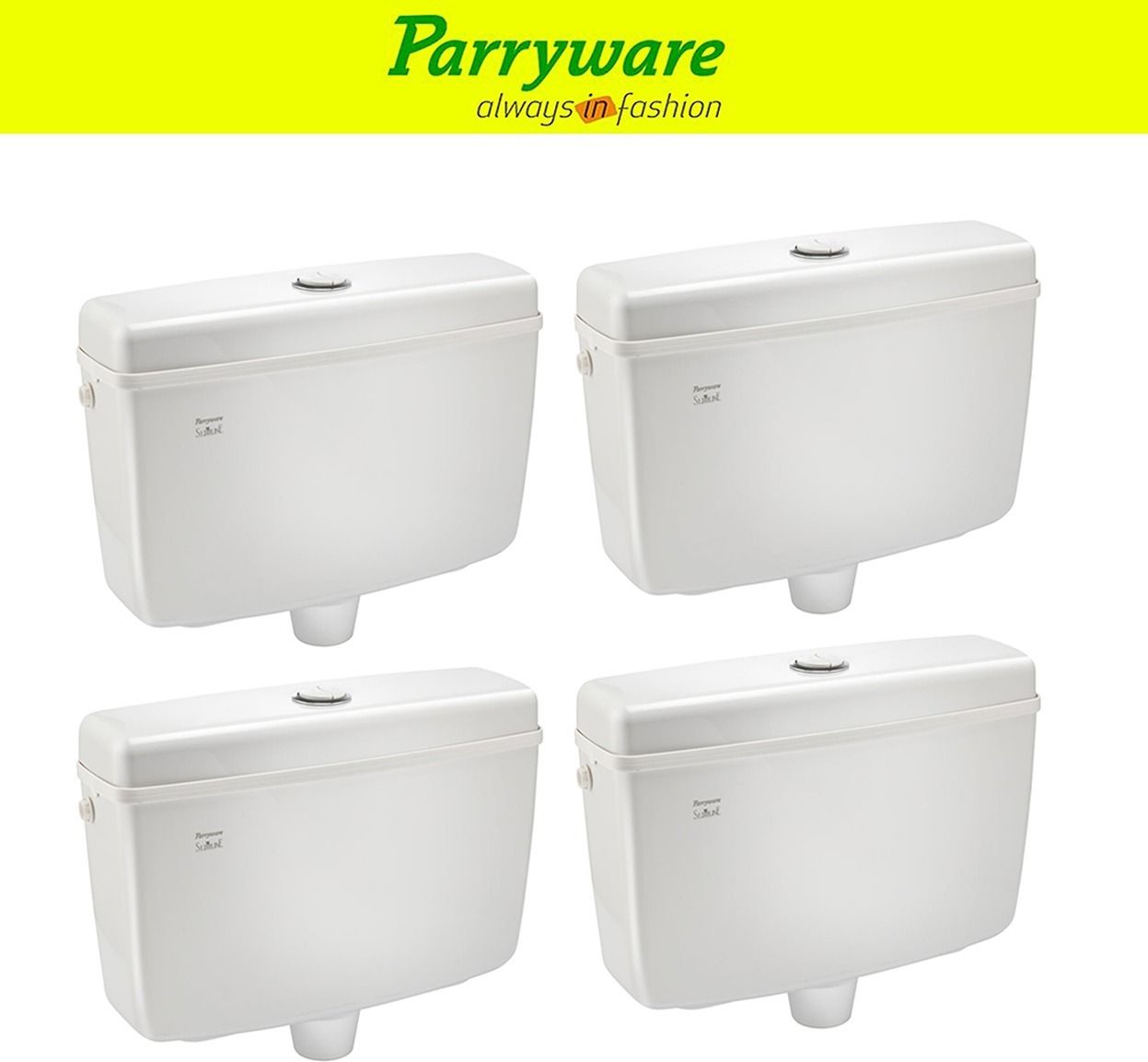 Premium dual Flush tank Cistern for Bathroom set of 4 pic 1169 Dual Flush Tank-image-49