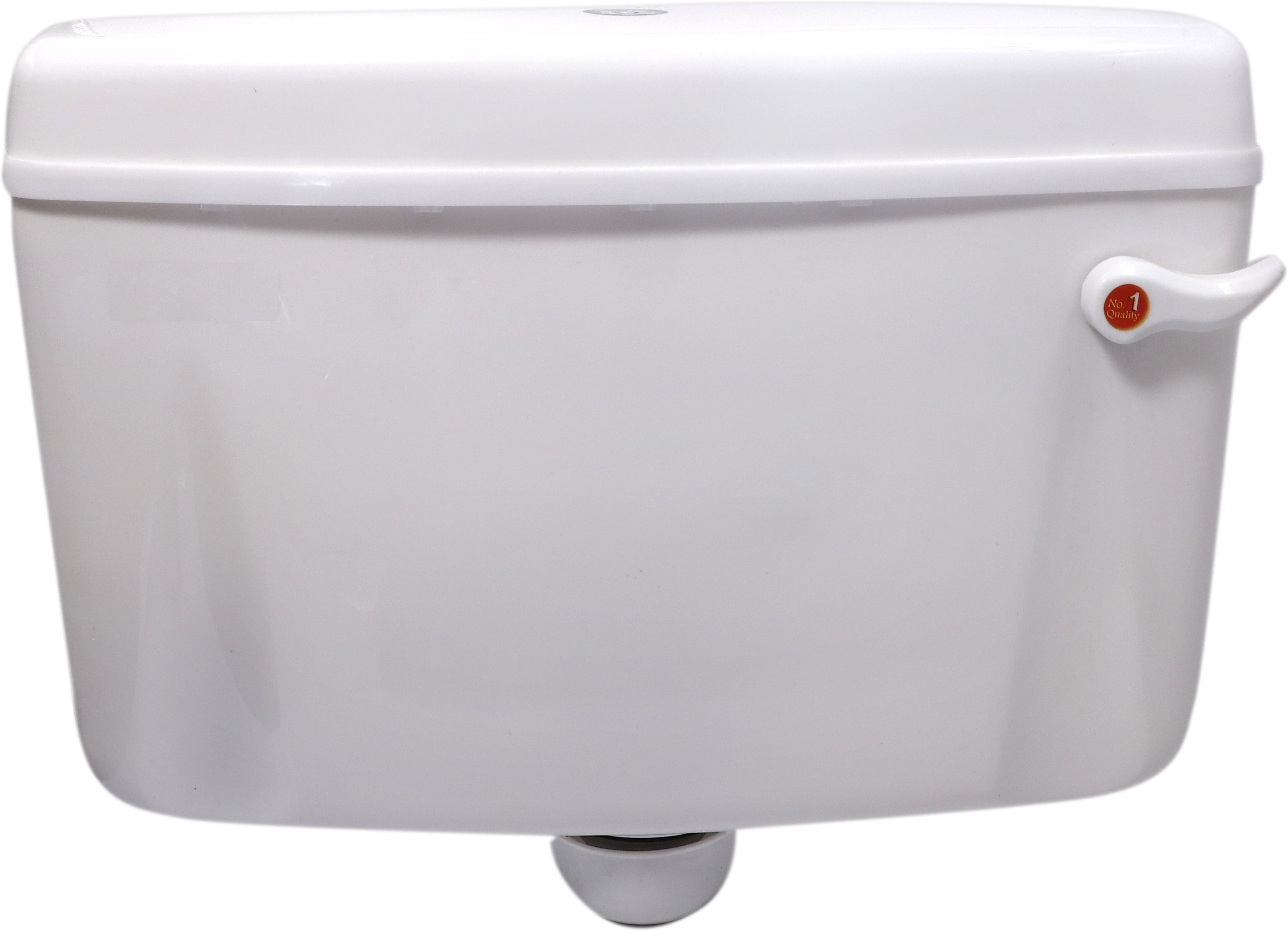 Standard Single Flush Cistern Toilet Flush Tank, 10 LTR Capacity Tank Single Flush Tank